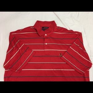 Men's Vintage Tommy Hilfiger XL Polo Red&White #22